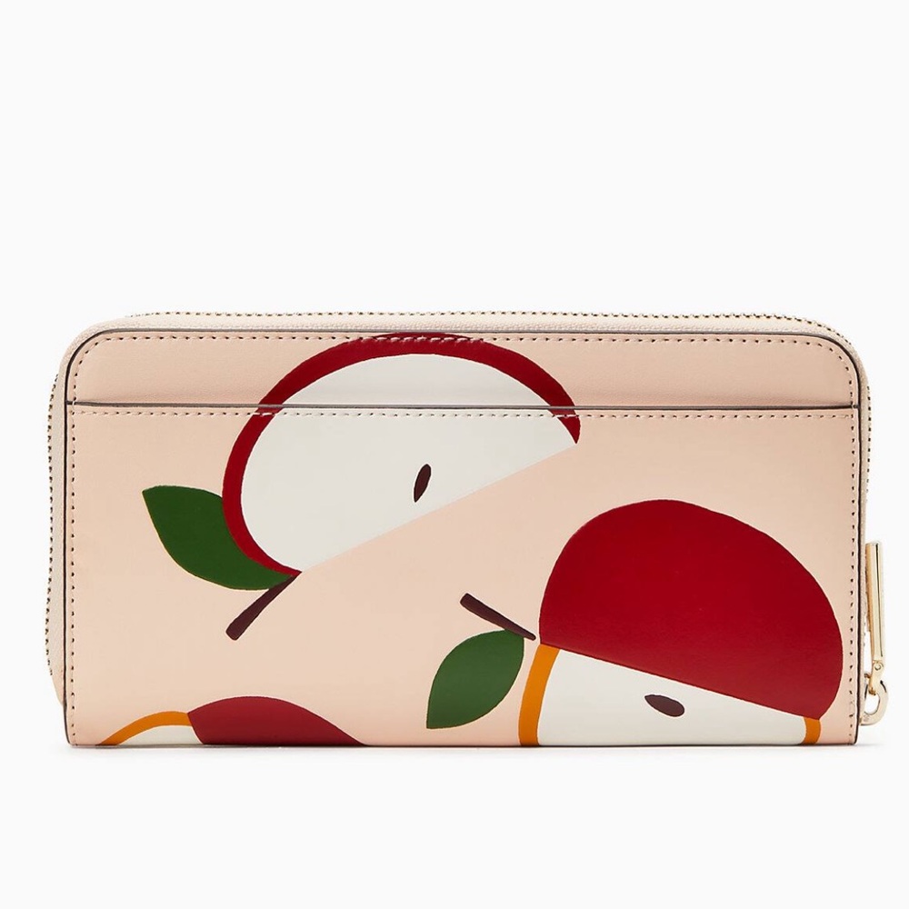 Kate Spade Honeycrisp Red Apple Continental Wallet
Pink Multi - Picture 14 of 16